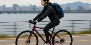 한강_자전거_타는_여인